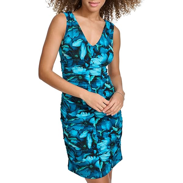 Johnny was, Women's, Maya Mesh Midi Dress, Ryland, X-Small at Amazon  Women's Clothing store