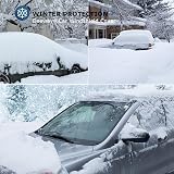 BEEWAY Car Windshield Cover Heavy Duty 4-Layer Snow Ice UV Dust Protection view 2