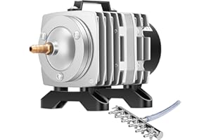 VIVOSUN Commercial Air Pump 634GPH, 25W, 40L/min 6 Outlet for Aquarium and Hydroponic Systems