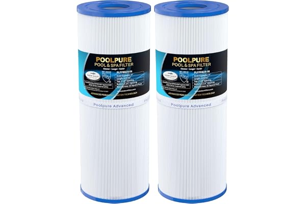 POOLPURE PLFPRB25-IN Hot Tub Filter Replace Unicel C-4326, Guardian 413-106, Filbur FC-2375, FC-2370, 3005845, 17-2327, 10058