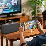 daydayup Switch 2 Carry Case with 24 Game Cartridges Protective Shell Black view 7