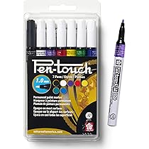 Amazon.com: SAKURA Pen-Touch Paint Markers - Permanent