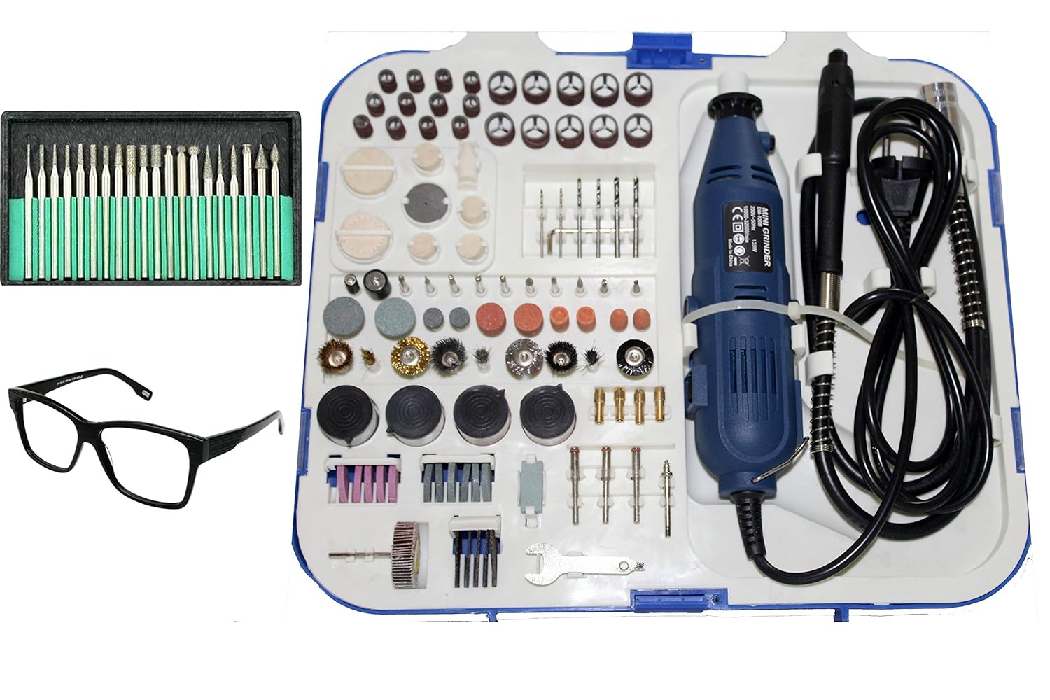 Digital Craft Rotary Tool Die Grinder and Accessory Kit Diy Crafts Kit