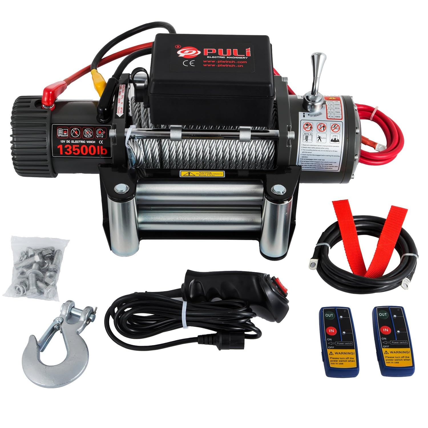 extractor de cable, cabrestante, cabestrante
