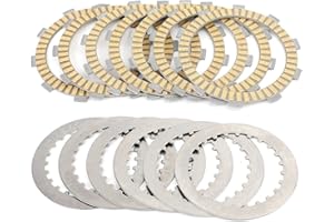 Bruce & Shark Clutch Kit Steel & Friction Plates for Honda TRX420 FourTrax/Rancher 2007-2017