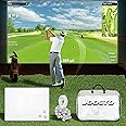 Joogto Golf Impact Screen for Indoor/Outdoor, Golf Impact Screen with 28-32 Upgraded Grommets, Self-Restoration Crease Fabric,4mm Thicker Impact Screen with Storage Bag Available in 4 Sizes