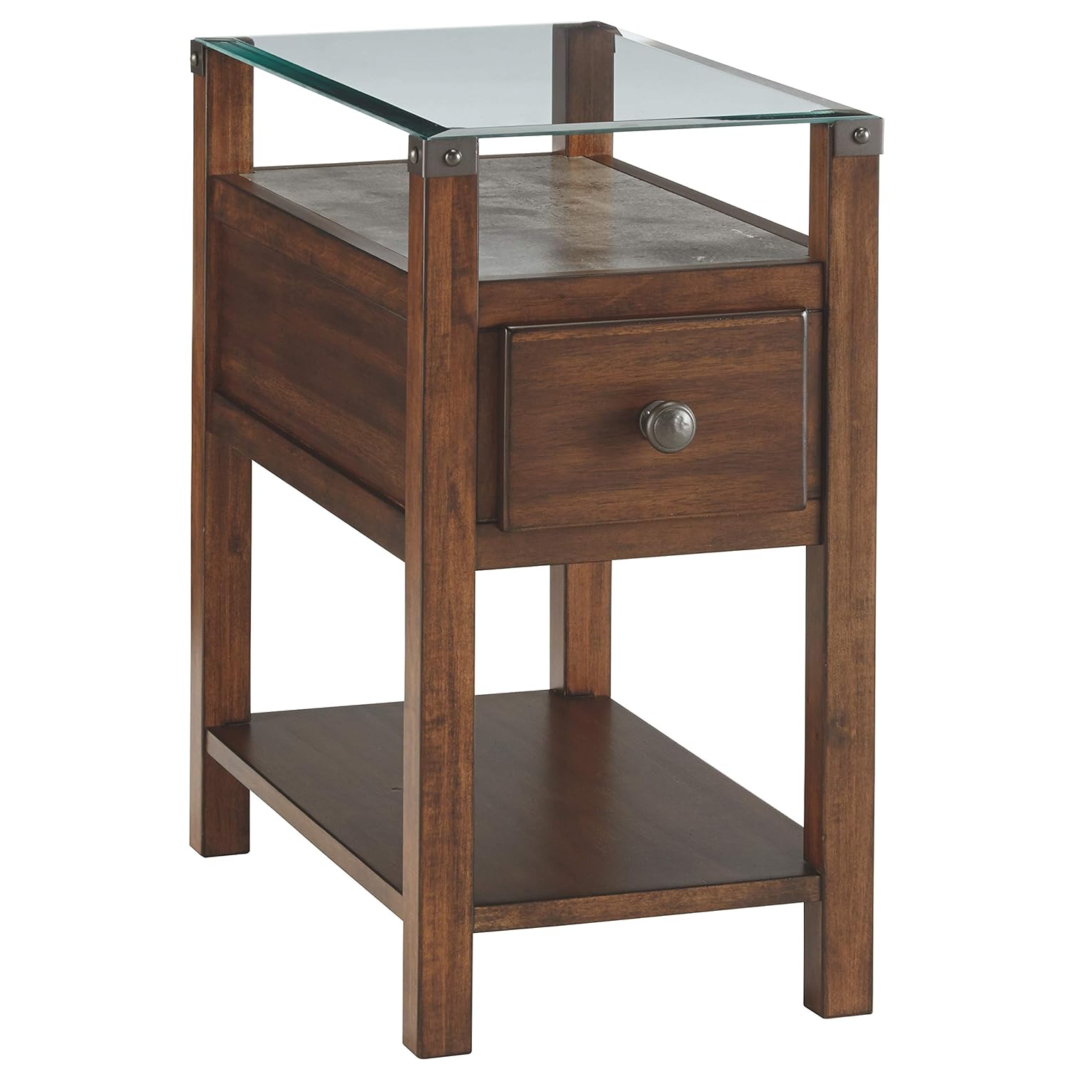 Best Industrial End Table With Usb