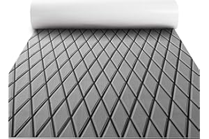 Fullfire Boat Flooring - EVA Foam Boat Decking - Marine Mat Boat Carpet Sheet Self-Adhesive Flooring Material, for Motorboat Yacht Kayak RV