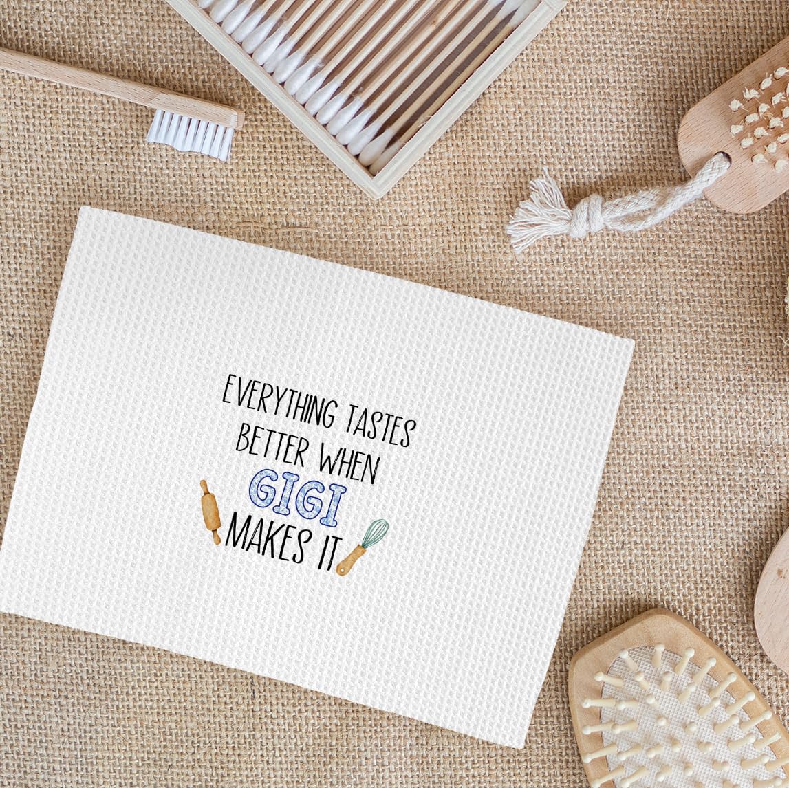 Hxlac Gigi Gifts Kitchen Towels, Gigi Gifts for