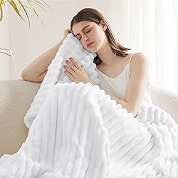 Bedsure GentleSoft Twin Fleece Blanket for Couch