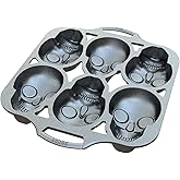 Lodge Cast Iron Skull Mini Cake Pan