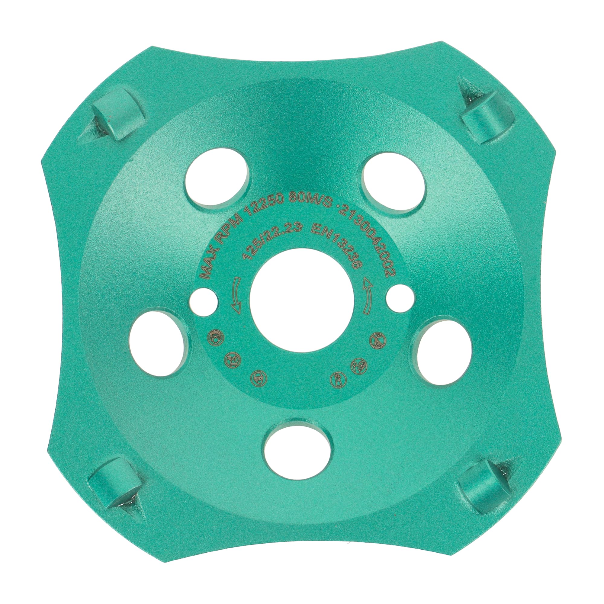 PRODIAMANT Profi PCD Diamond Grinding Cup Wheel 125 mm 5" x 22.2 mm 4 Segments Diamond Grinding Head PDX829.793 125mm Fitting Angle Grinder