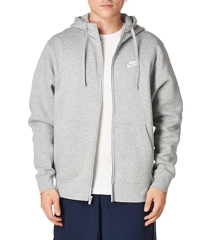Nike Men's Sportswear Club Full Zip-Up Hoodie : Amazon.ca