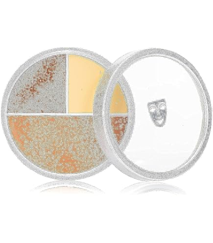 Amazon.com : Kryolan Concealer Circle (N) - Full Coverage 6-Color