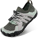 STELLE Water Shoes for Kids Girls Boys Barefoot Shoes with Adjustable Laces Quick Drying Beach Sports Non Slip Swimming Hiking