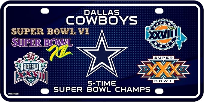 dallas cowboys 5x super bowl hat