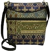 Danny K. Women's Tapestry Bag Crossbody Handbag, Maggie Purse Handmade in the USA
