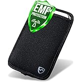 SYB Shield Your Body Anti Radiation Cell Phone Pouch, Cell Phone Sleeves for Blocking EMF, Radiation Blocker for Cell Phone, Black, XL, for Phones Up to 3.25-inches Wide (7 x 4.25 Inches Pouch Size)