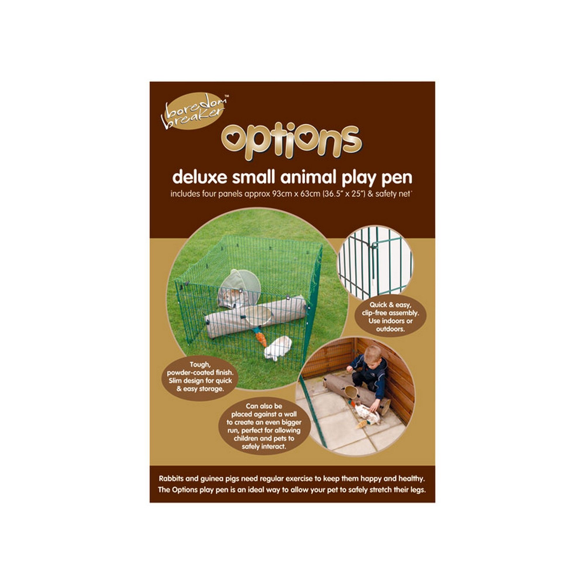 Rosewood Options Deluxe Play Pen, Green