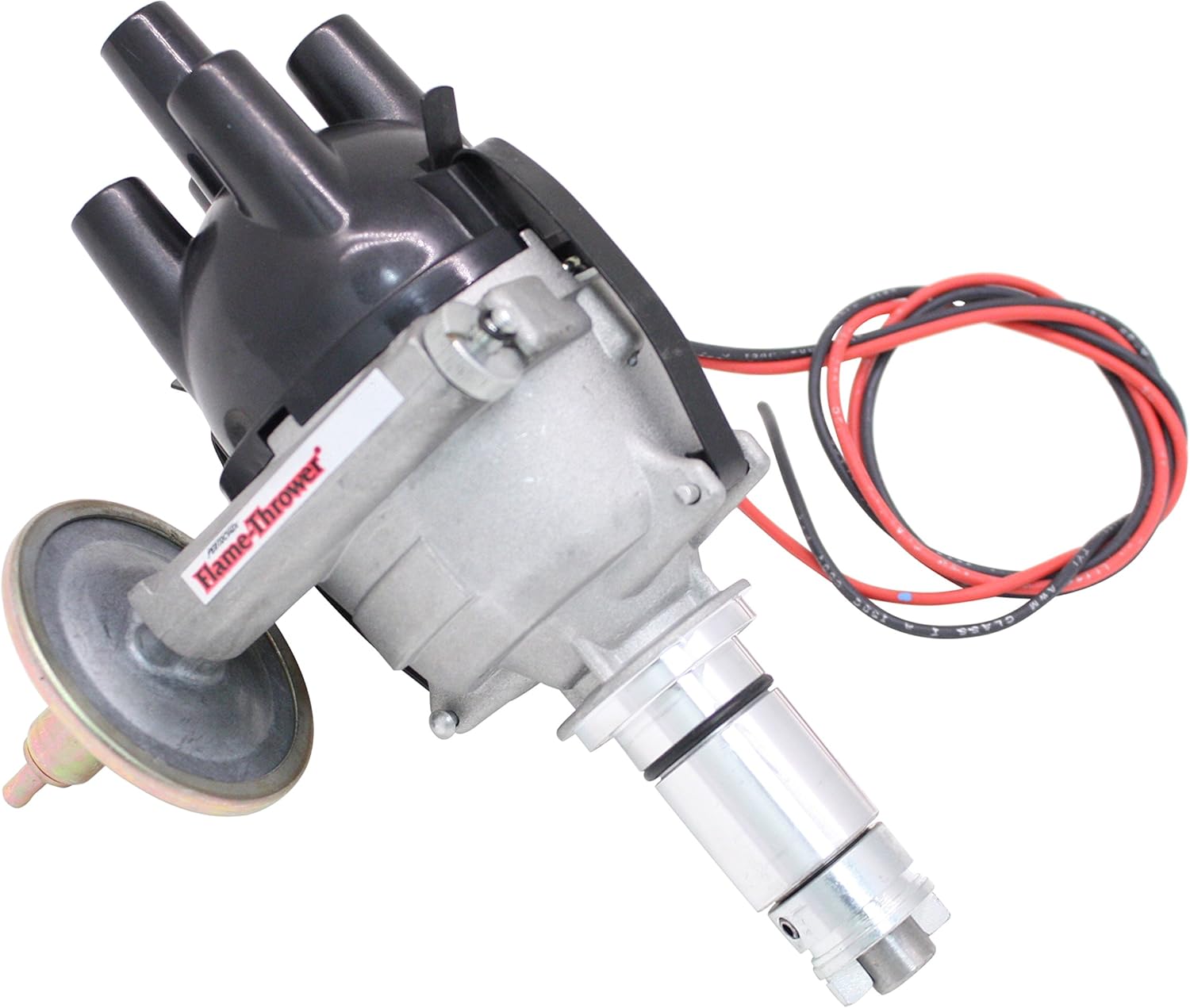 Pertronix D172420 FlameThrower Plug and Play Vacuum Advance Electronic Distributor with Ignitor