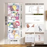 VISATOR Over Door Storage Teddy Hammock for Stuffed Animals & Toys view 2