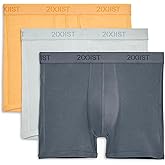 2(X)IST Men's Essential Cotton No Show Trunk 3-Pack