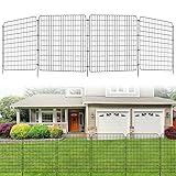 10 Panels Dog Fence Outdoor for Yard, 36 in(H) X 25