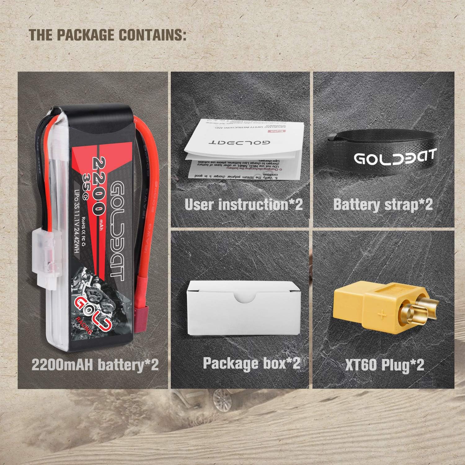 pila recargable para carros de radiocontrol