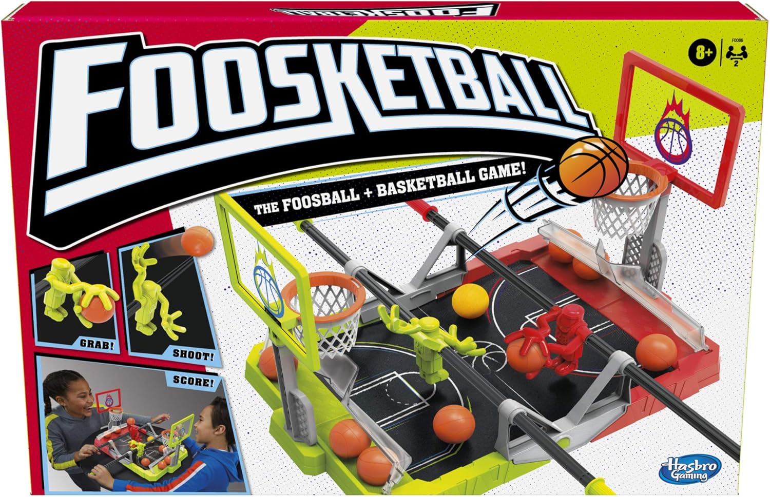 Foosketball Game, The Foosball Plus Basketball Shoot and Score Shoot