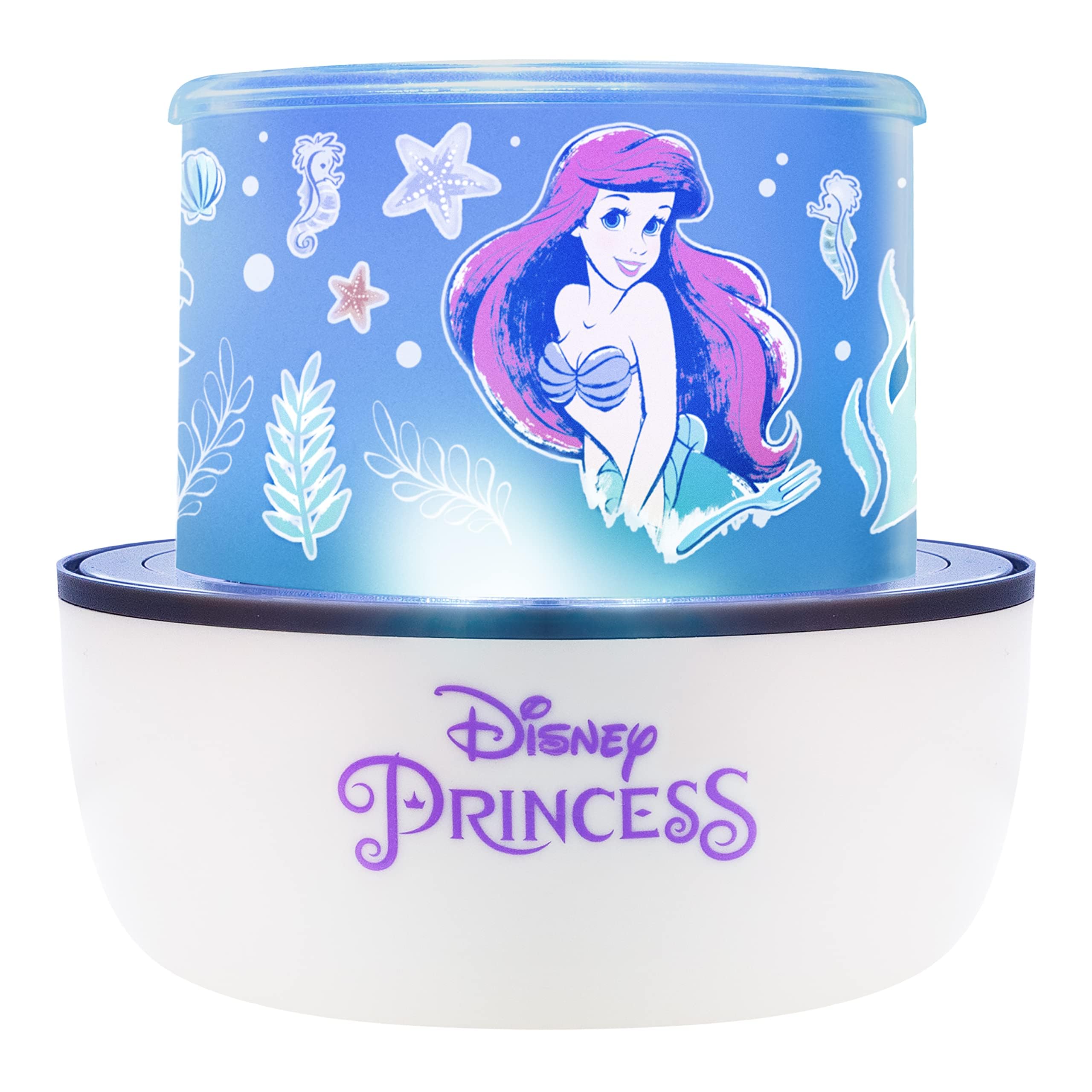 Photo 1 of Disney Projector Night Light - Disney Princess Scenes, Ariel Rapunzel Cinderella & Mulan Night Light and Decoration for Girls Bedroom Walls and Ceiling