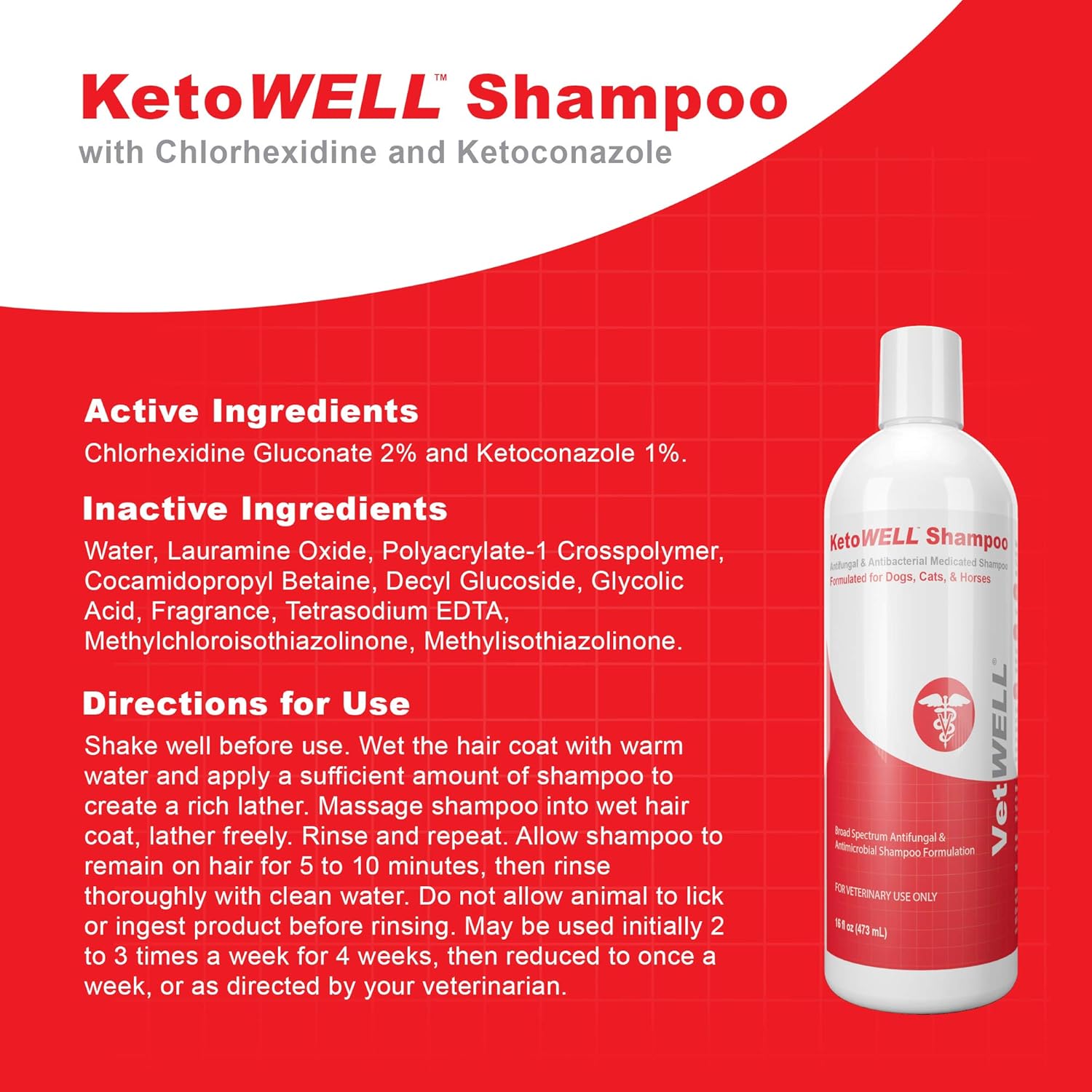 ketoconazole and chlorhexidine shampoo
