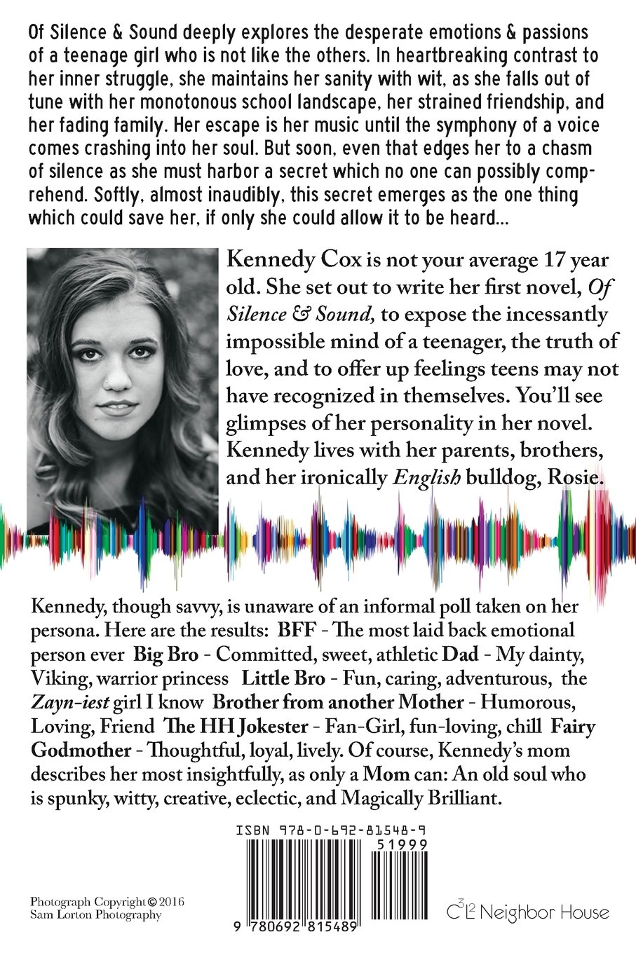 Amazon Com Of Silence Sound The Story Of True Soulmates And Their Journey Across The Waves 9780692815489 Cox Kennedy Books