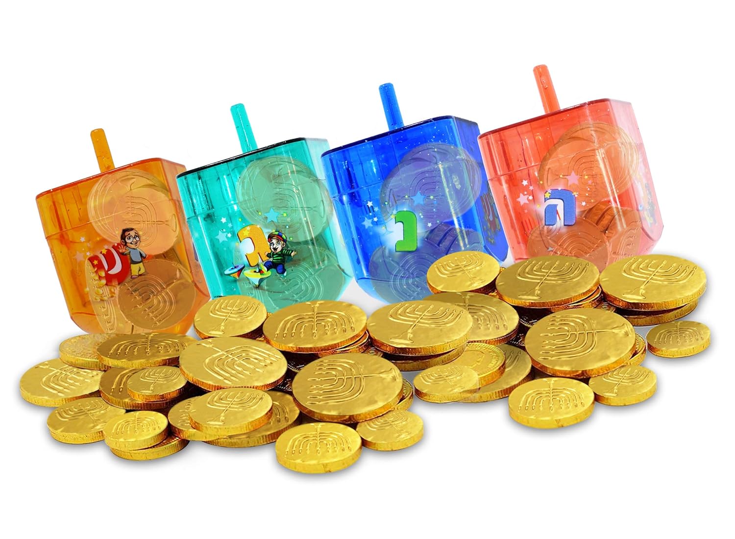 Hanukkah Gelt Coins Chocolate Kosher Milk Chocolate