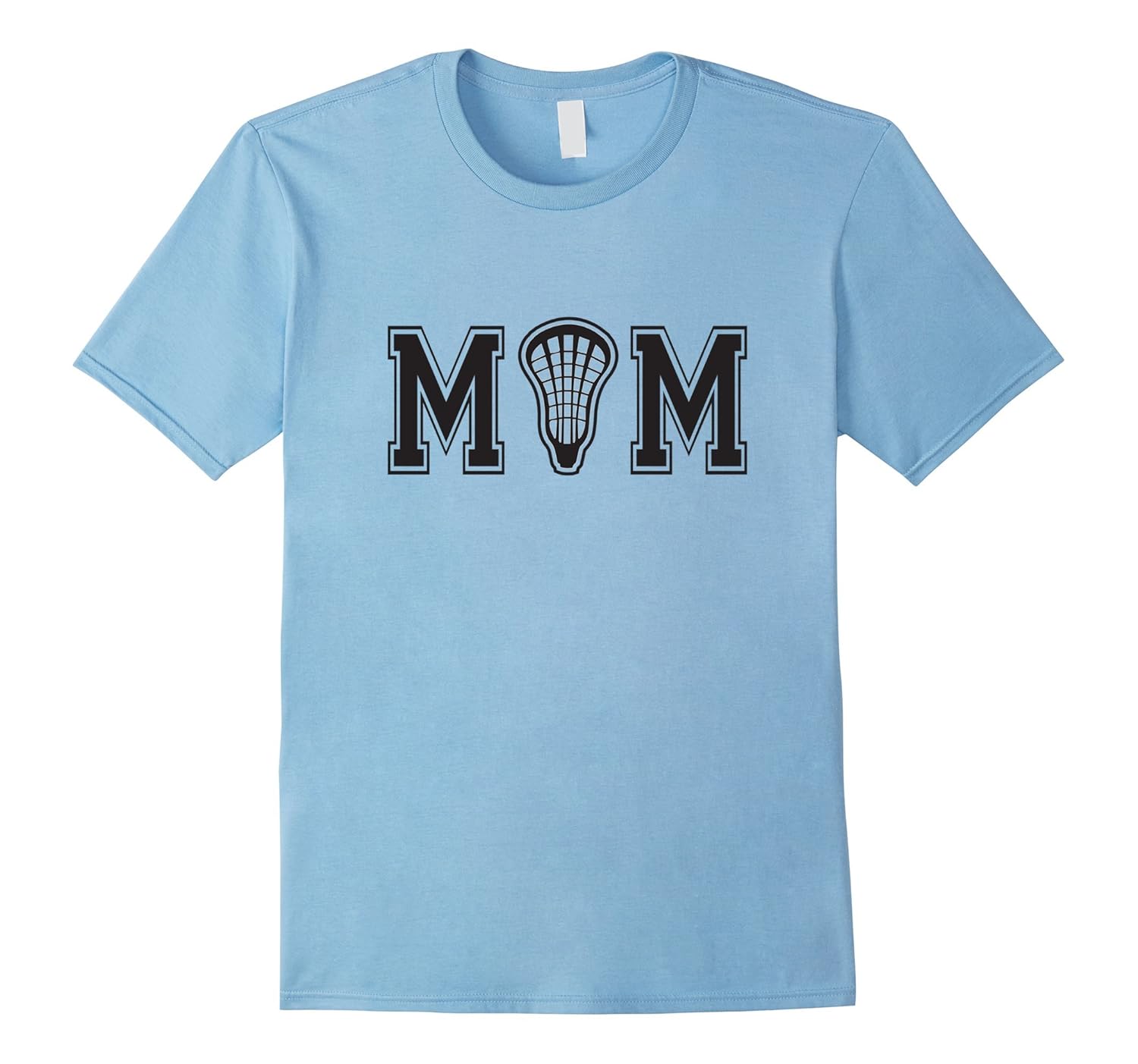 Lacrosse tshirt for Mom with LAX Stick Head Gift-ANZ