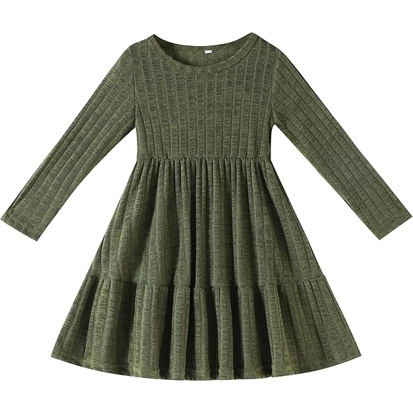Amazon.com: Neutocd Toddler Girl Sweater Dresses Long Sleeve A-Line Sweater  Dress for Girls Little Girl Fall Winter Dresses for Kids: Clothing, Shoes &  Jewelry