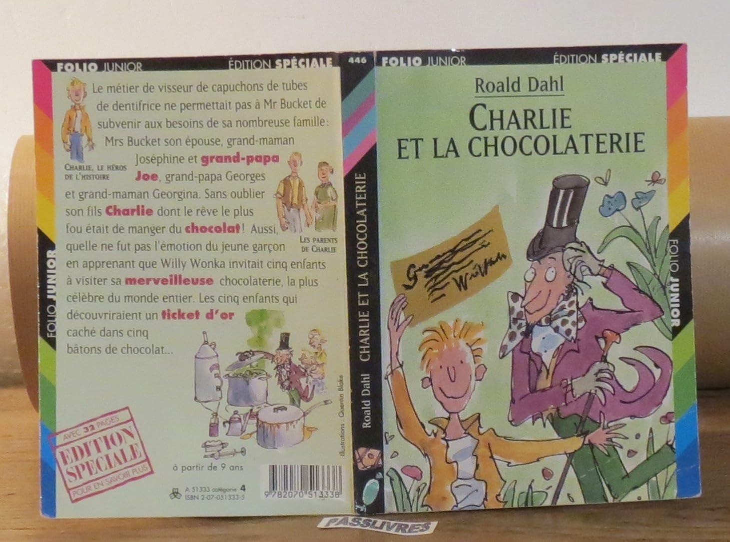 Charlie And The Chocolate Factory In French Charlie Et LA Chocolaterie (Collection Folio Junior)Charlie and the