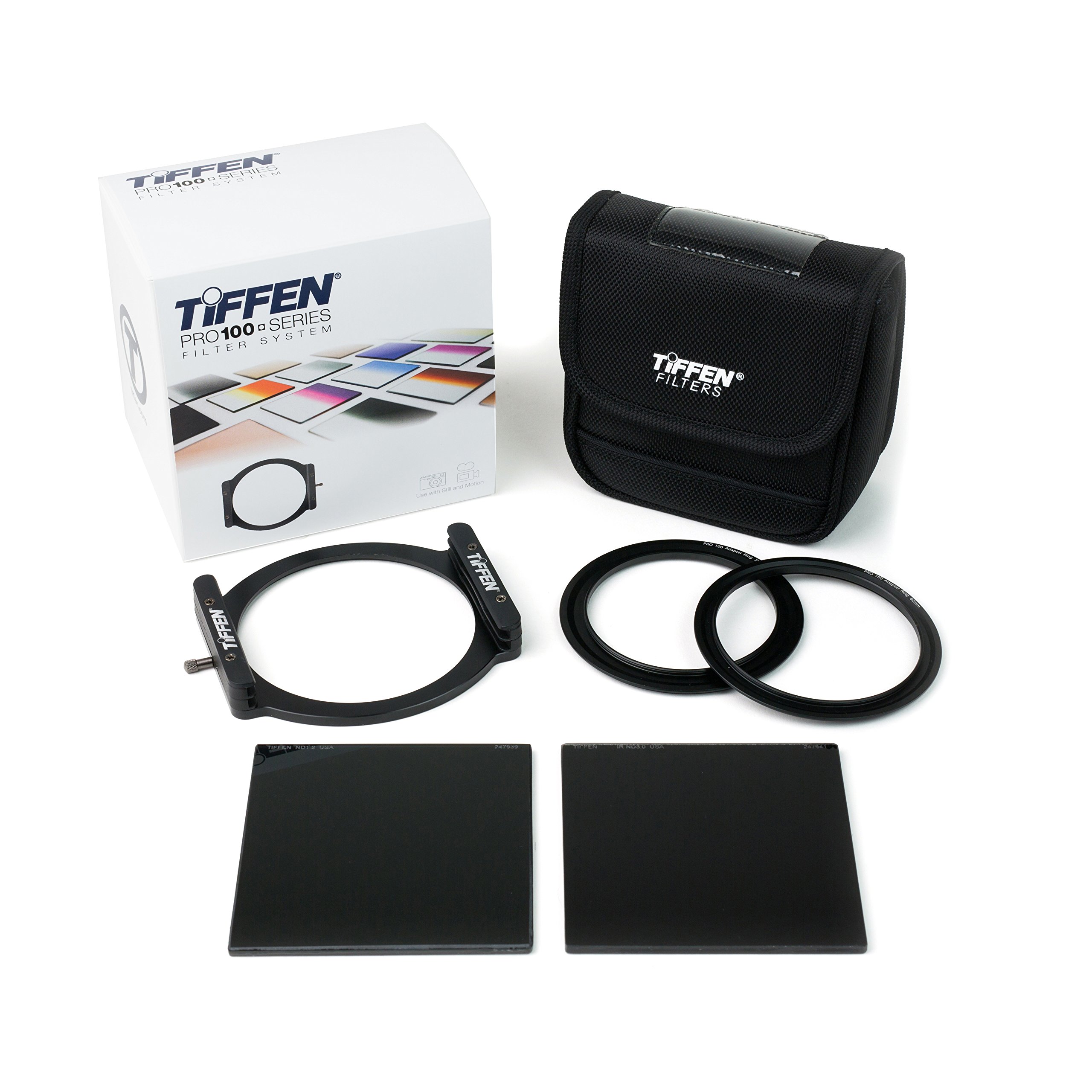 Tiffen Long Exposure PRO100 Series 4 x 4 and 4 x 5.650 Filter Holder Kit - Black