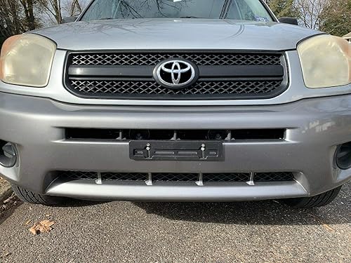 Car Bumper Bracket Aluminum License Plate Relocation Kit Front Bumper Mounting Bracket In Sleek Black, Lightweight For Daily Use From Ddmyaug, $23.82 - Foto 2