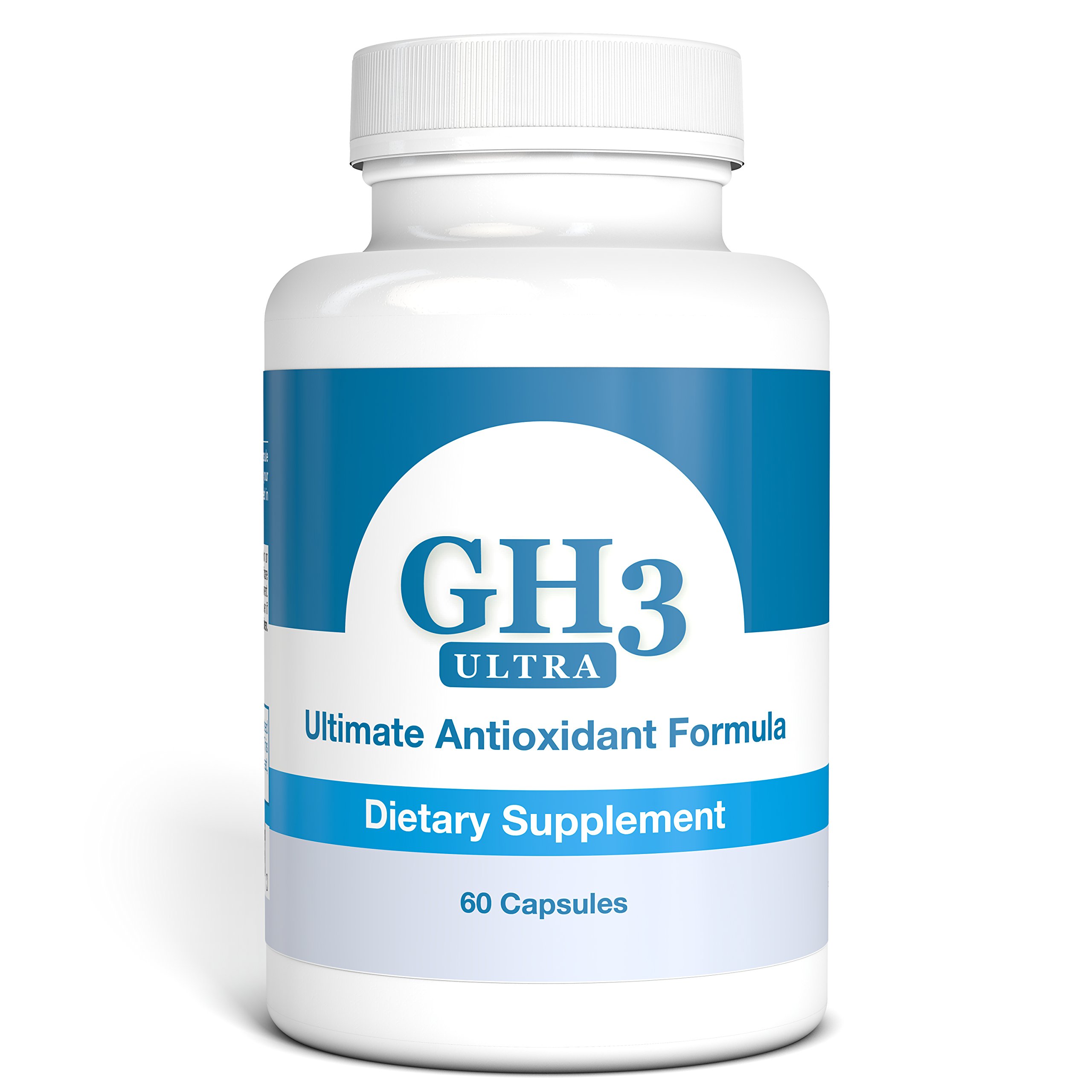 GH3 Ultra, Ultimate Antioxidant Formula New, Improved AntiAging Complex (Ginkgo Biloba, R