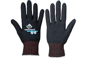 ContenderTM Heavyweight Cut-Resistant Black Kevlar® Glove- SBKG/L