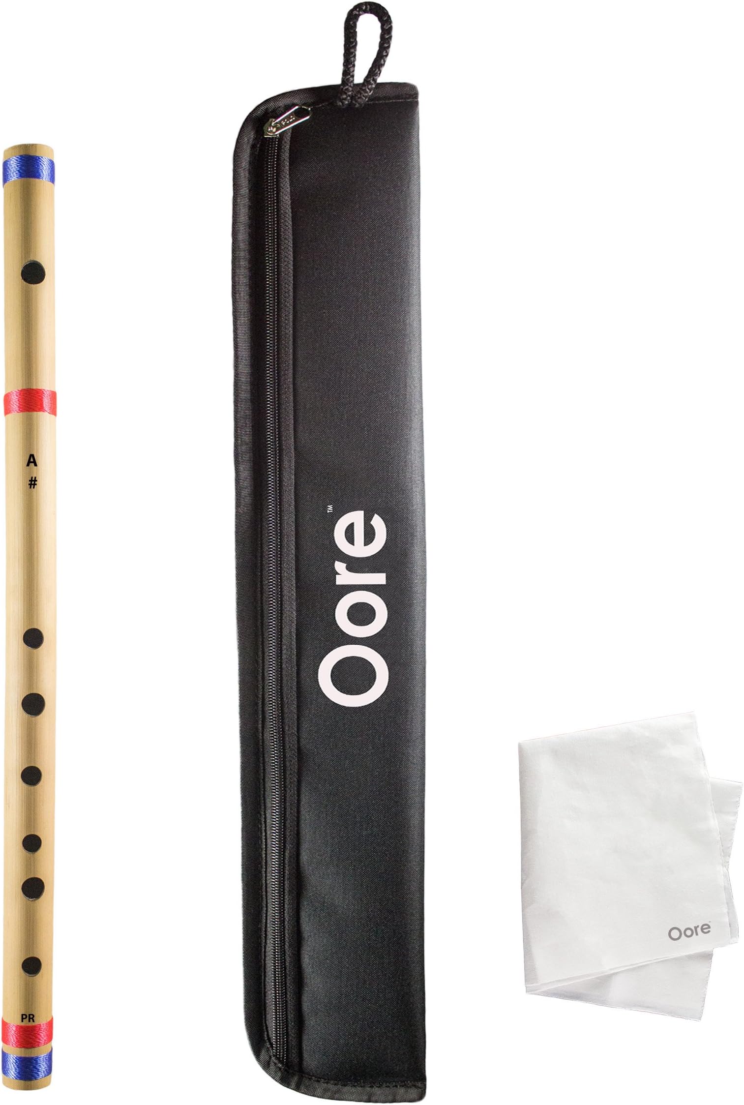 Oore Prime Regular A Sharp Bamboo Flute - Indian Wooden Musical Instrument