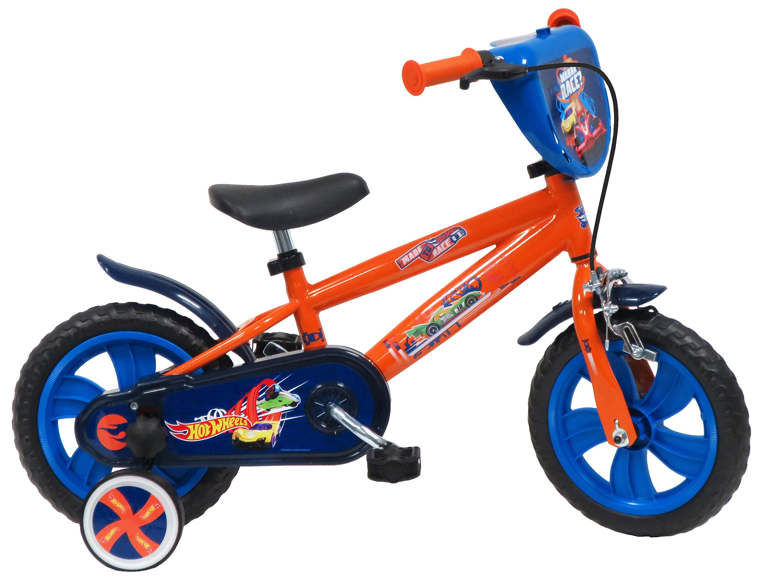 Mondo Orus Boys Hot Wheels 12" Bicycle, Red