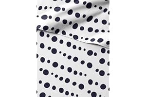 CGK UNLIMITED Kids Blue Dots Full 4 Piece Sheet Set - Boys, Girls, Teens, Toddler - Easy Fit Deep Pockets - Breathable, Hotel Quality Bedding Sheets - Machine Washable - Wrinkle Free - Cute, Cozy, Soft - CGK Linens