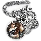 St. John Licci Keychain, Necklace or Clip, Patron Saint Confirmation Gift