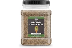 Birch & Meadow 1.5 lb of Ground Cardamom, Spicy & Fruity, Versatile