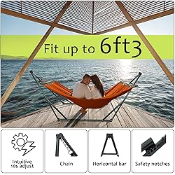 Tranquillo Sturdy Steel Hammock Stand with Premium