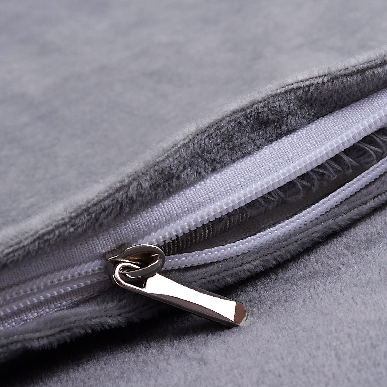 Amy Garden Premium Duvet Covers Soft Removable Cover for Weighted Blanket Inner Layer,Grey 1-36\'\'x48\'\' (Duvet Cover ONLY)