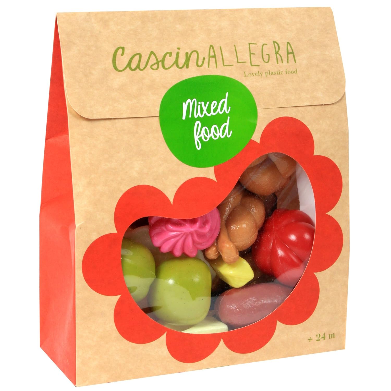 22Piece Learn and Play Cascina Allegra Fruit & Vegetable Pretend Play