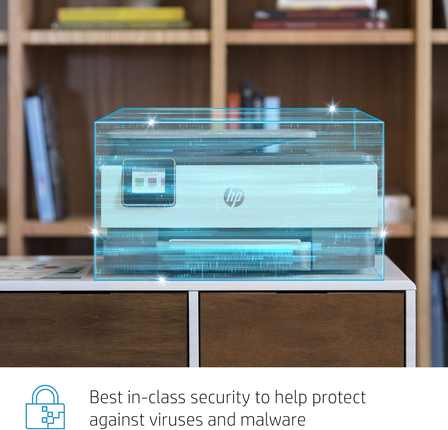 HP OfficeJet Pro 8025 All-in-One Wireless Printer, Smart Home Office Productivity, HP Instant Ink, Works with Alexa (1KR57A): Electronics