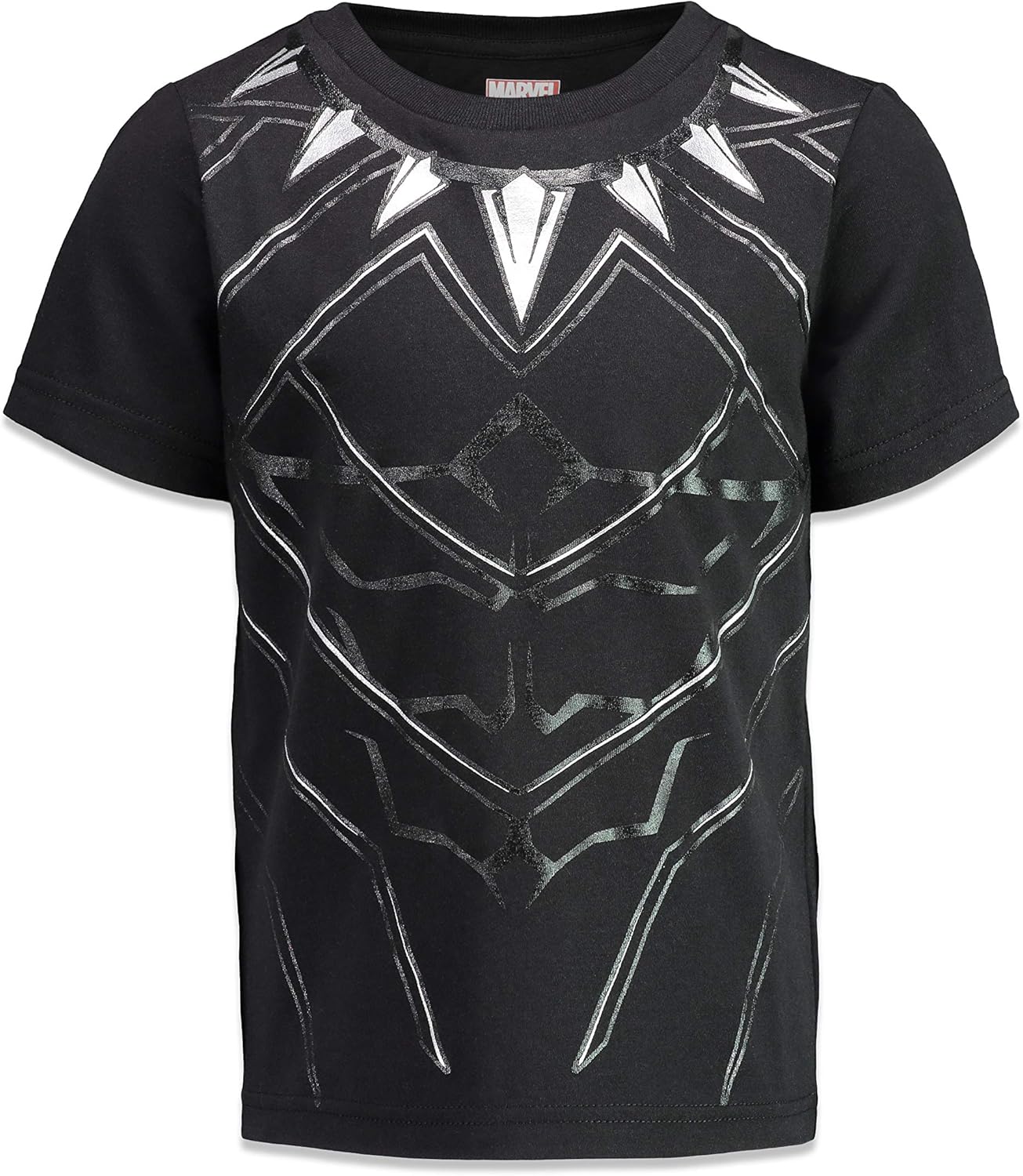 Marvel Avengers Boys 4 Pack T-Shirts Black Panther Hulk Spiderman Captain America: Clothing